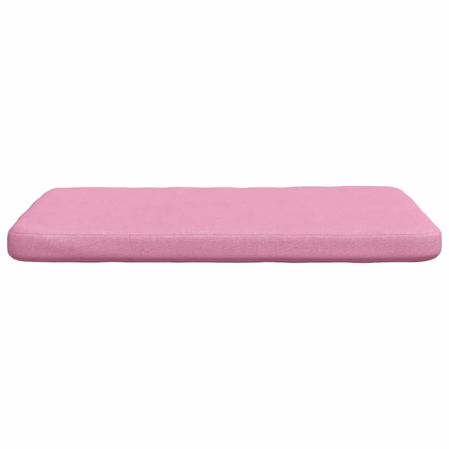 Coussins de siège 4 pcs Rose 40 x 40 x 3 cm tissu - 6