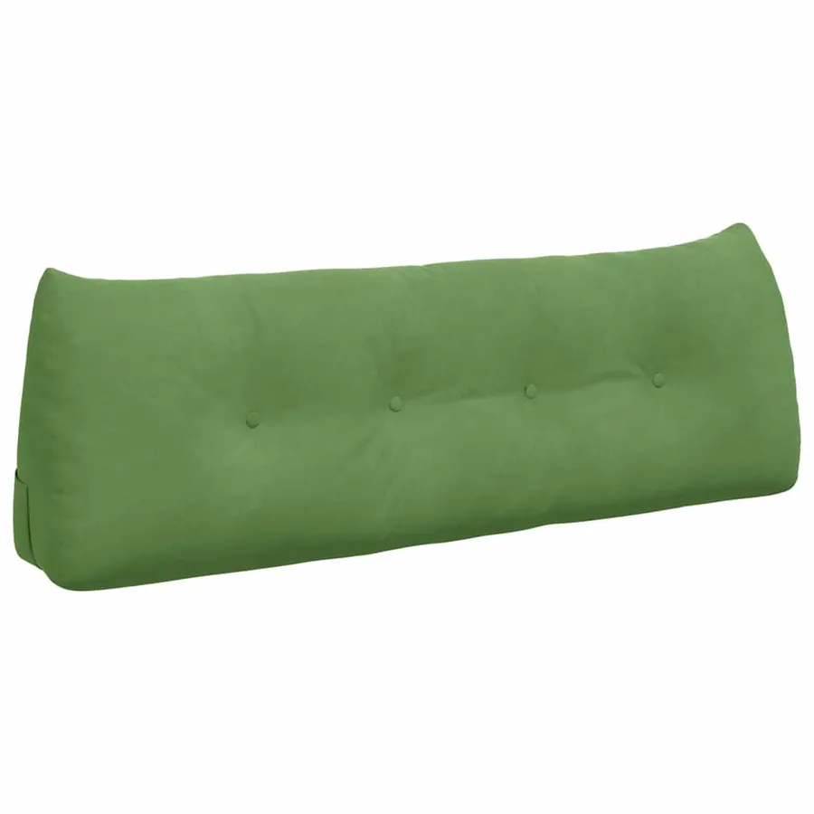 Coussin de Dos Vert clair 140 x 24 x 50 cm Velours - 2