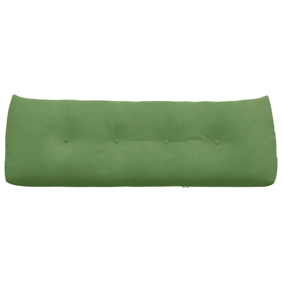 Coussin de Dos Vert clair 140 x 24 x 50 cm Velours - 6