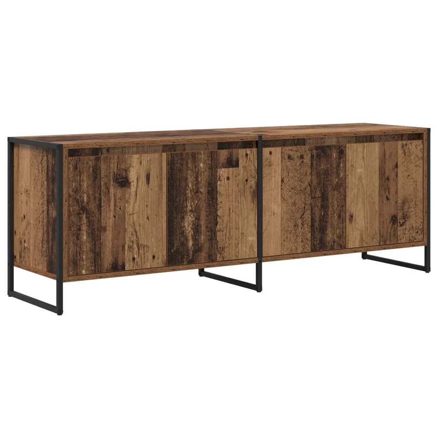 Meuble TV Bois Ancien 140 x 36 x 49.5 cm Bois d'ingénierie - 2