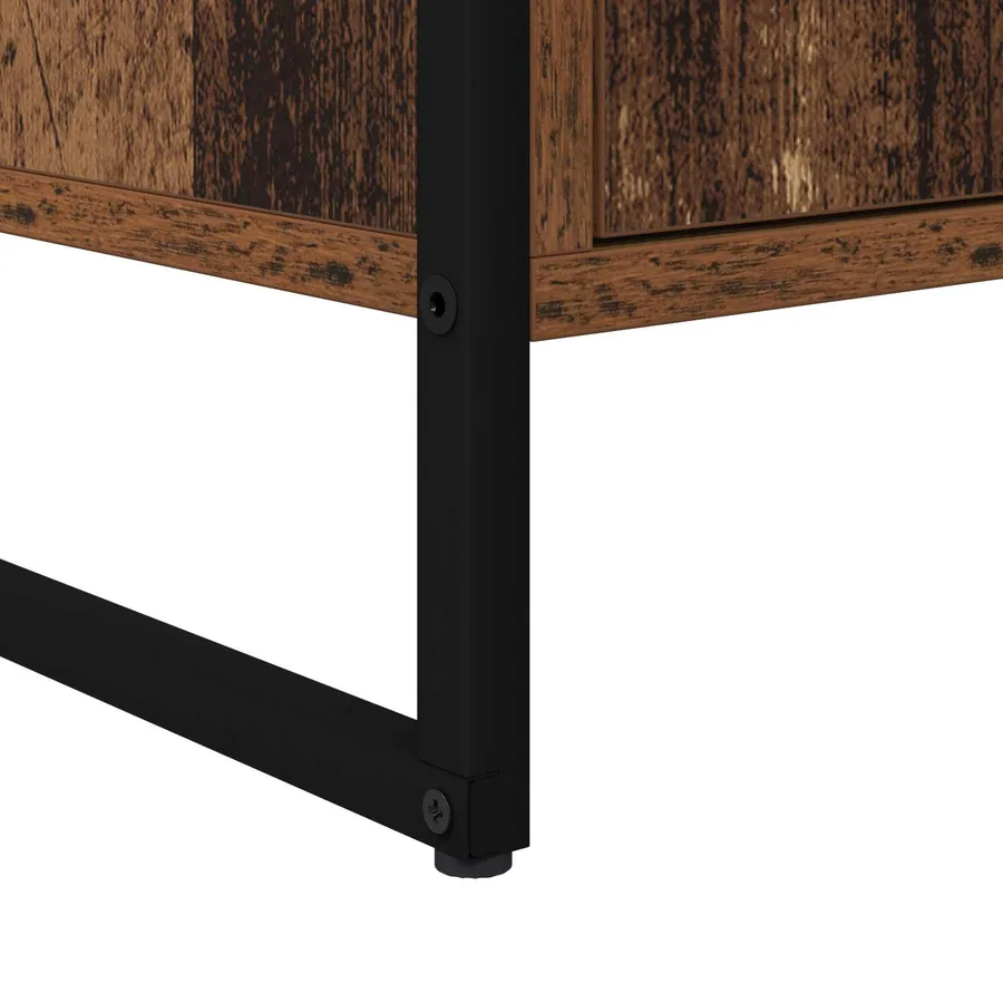 Meuble TV Bois Ancien 140 x 36 x 49.5 cm Bois d'ingénierie - 8