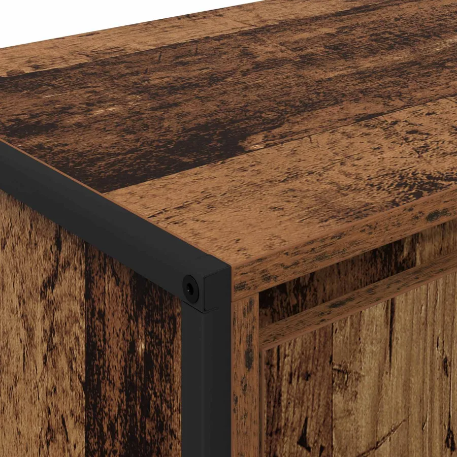 Meuble TV Bois Ancien 140 x 36 x 49.5 cm Bois d'ingénierie - 9
