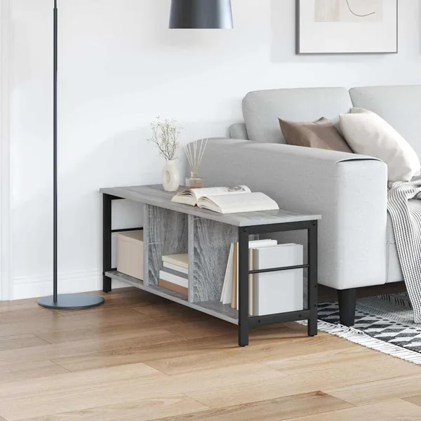 Étagère Gris Sonoma 102 x 32 x 40,5 cm Bois d'ingénierie