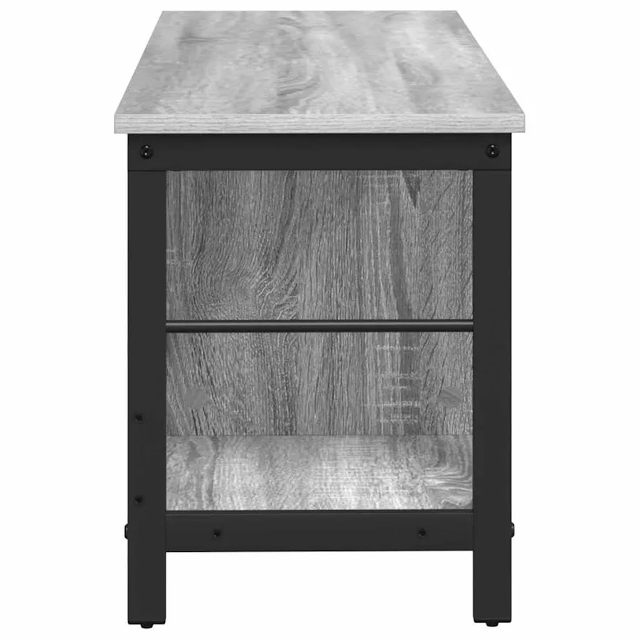 Étagère Gris Sonoma 102 x 32 x 40,5 cm Bois d'ingénierie - 6