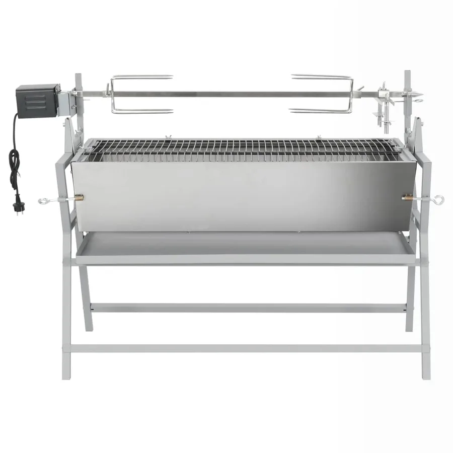 Broche à rôtir de barbecue Fer et acier inoxydable - 2
