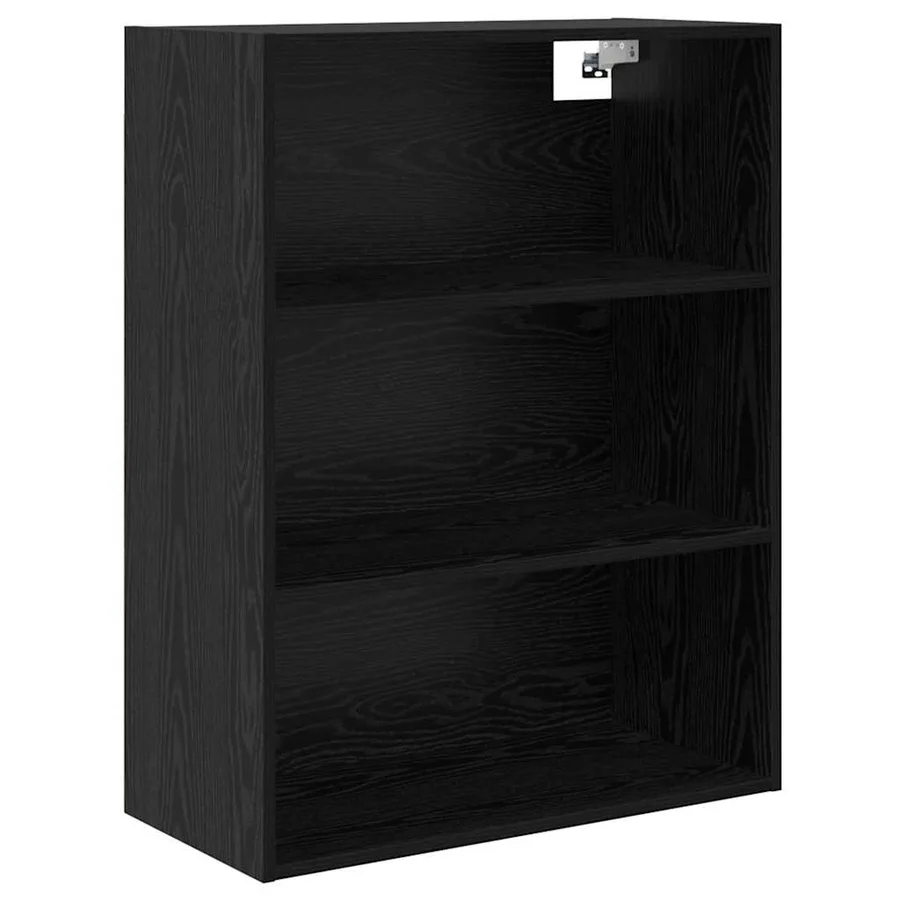 Haut Armoire avec tiroir 2 pcs Chêne noir Bois d'ingénierie - 7