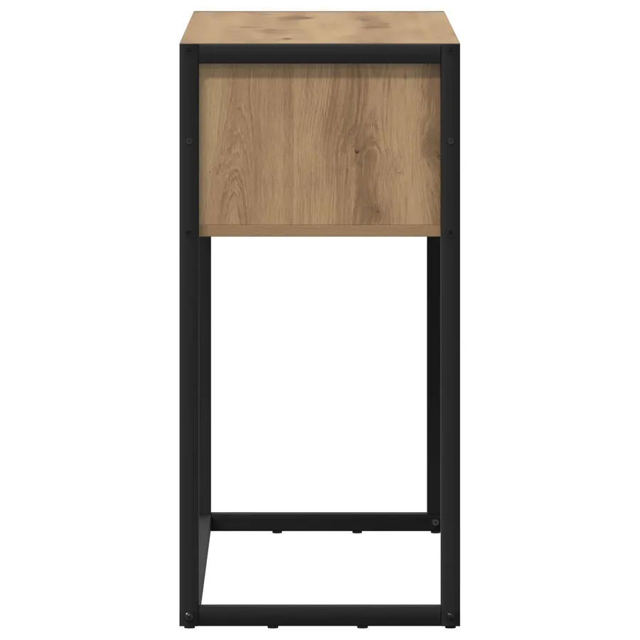 Table d'appoint Chêne artisan 100 x 36 x 75 cm - 7