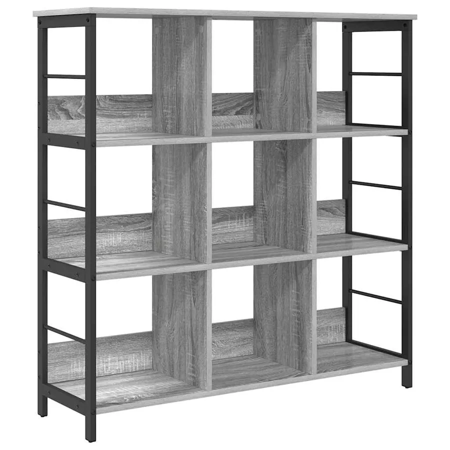 Étagère Gris Sonoma 102 x 32 x 104,5 cm Bois d'ingénierie - 2