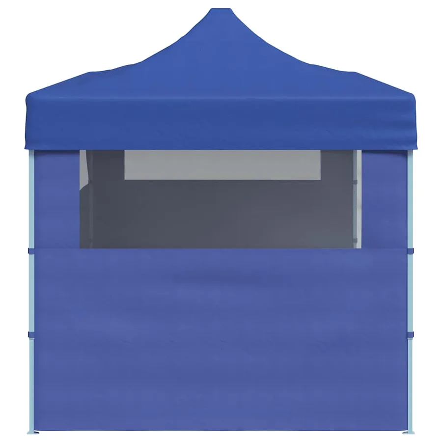Tente de réception pliable bleue 3 x 6 m - 5