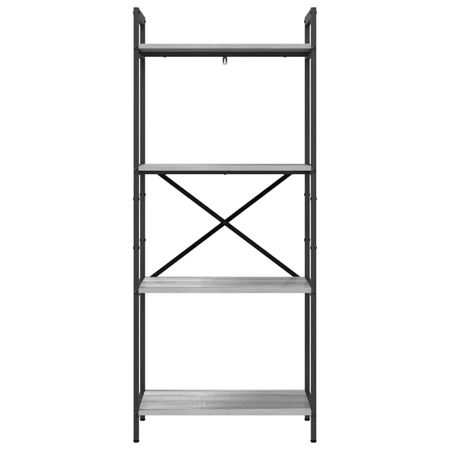 Étagère Gris Sonoma 56 x 34 x 133,5 cm Bois d'ingénierie - 5