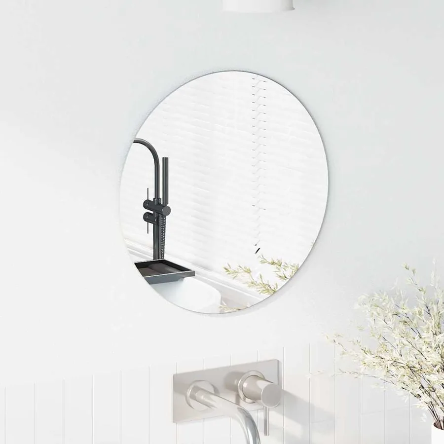 Miroir mural Rond Ø 40 cm verre trempé - 3