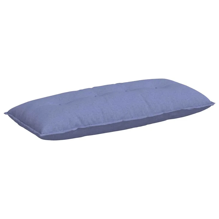 Coussin de Dos Bleu denim 120 x 19 x 50 cm tissu - 2