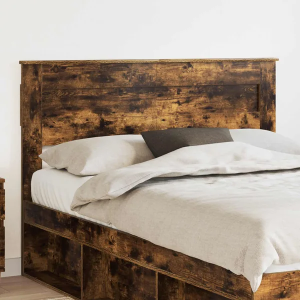 Tête de lit Chêne fumé Bois d'ingénierie