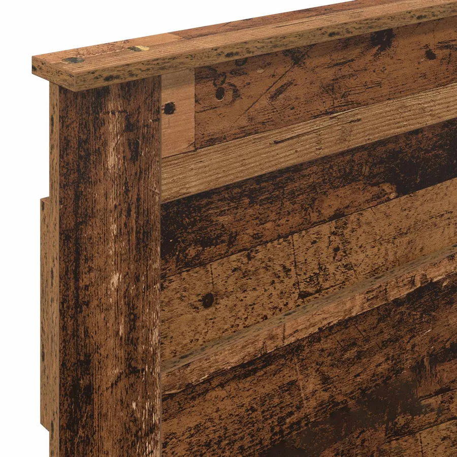 Tête de lit Bois Ancien Bois d'ingénierie - 7