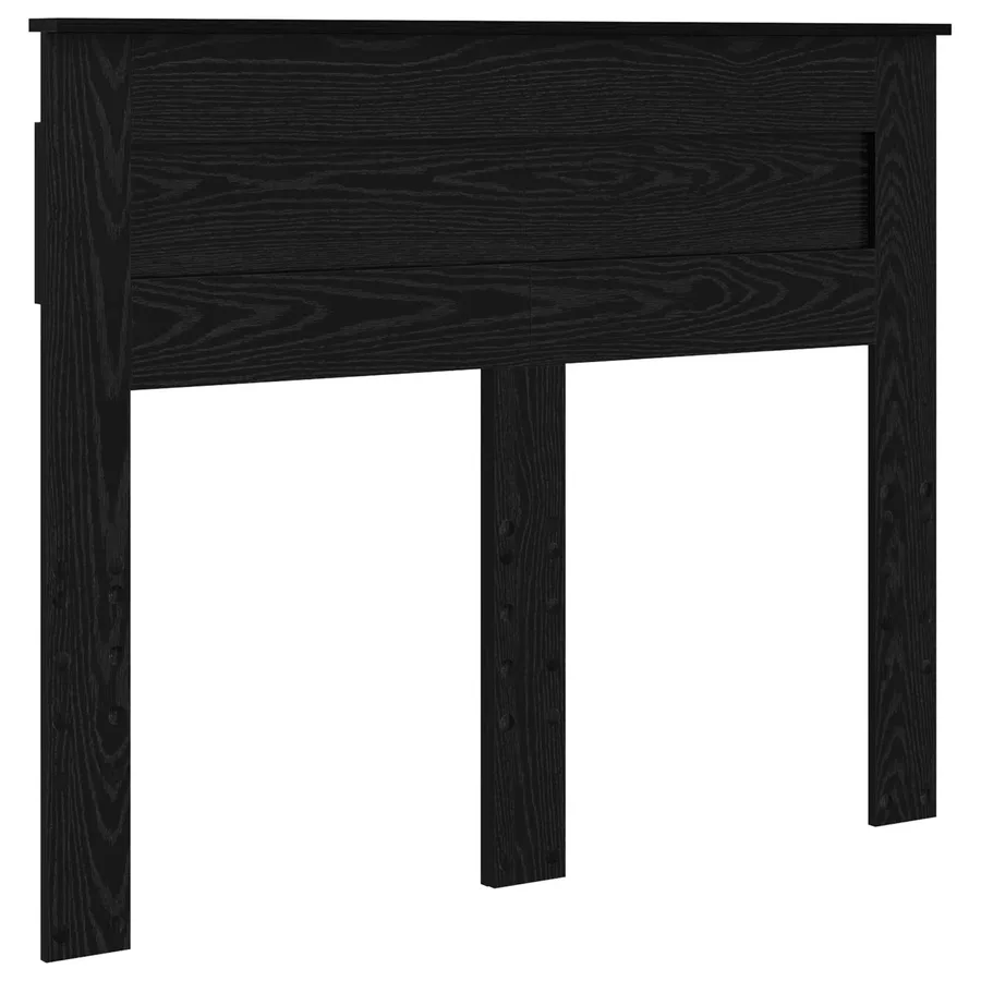 Tête de lit Chêne noir Bois d'ingénierie - 2