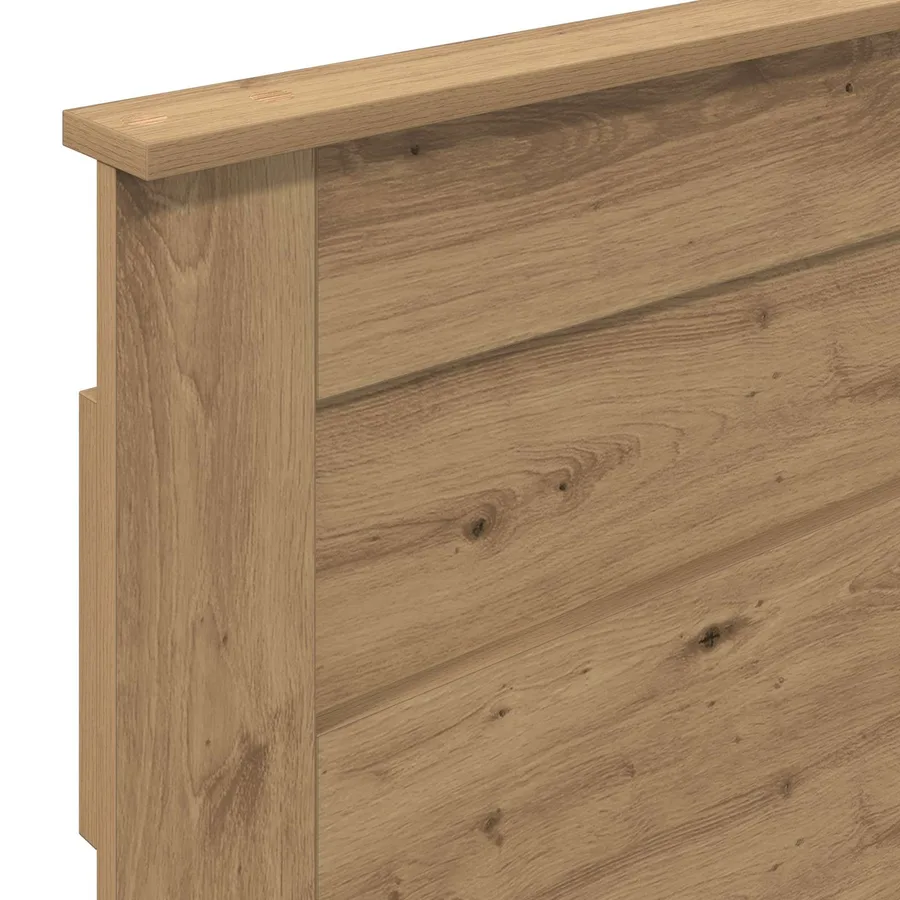 Tête de lit Chêne artisanal Bois d'ingénierie - 7