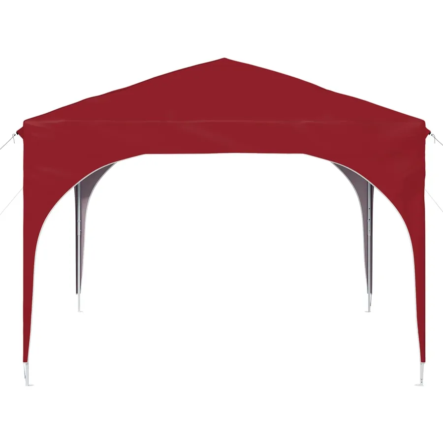 Tente de fête pop-up 290 x 290 x 245 cm Bordeaux - 6