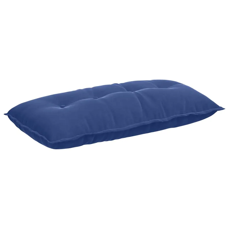Coussin de Dos Bleu police 100 x 50 cm Tissu en velours côtelé - 2