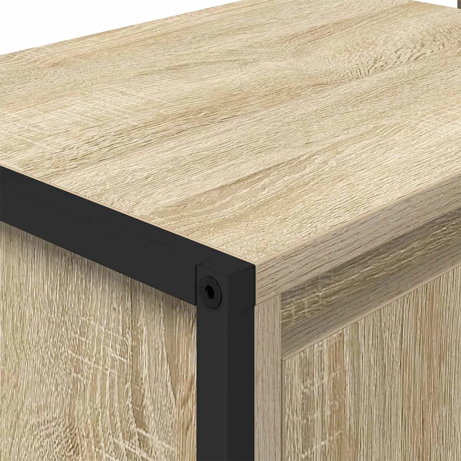 Cabinet de salle de bain avec stockage Sonoma 60 x 30 x 60 cm - 10