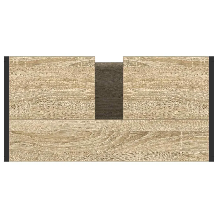 Cabinet de salle de bain avec stockage Sonoma 60 x 30 x 60 cm - 9