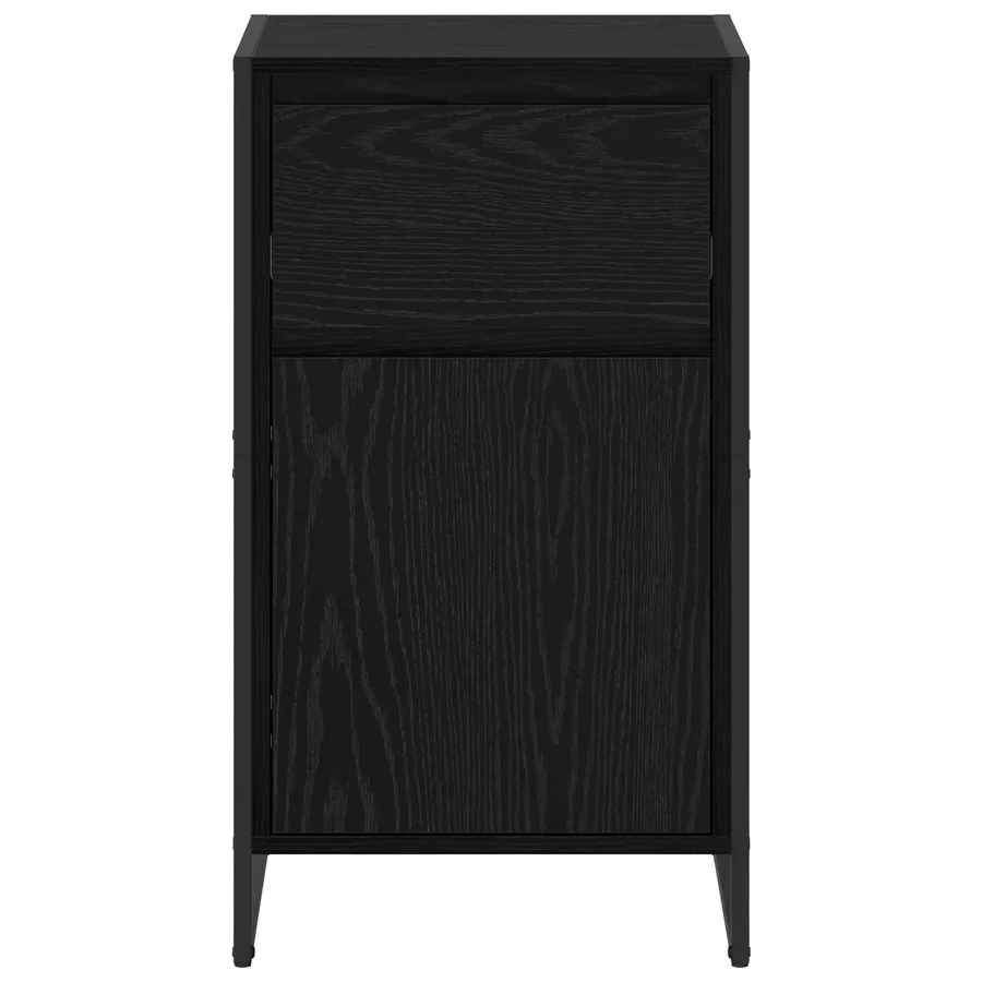 Buffet Chêne noir 43 x 36 x 75,5 cm Bois d'ingénierie - 6