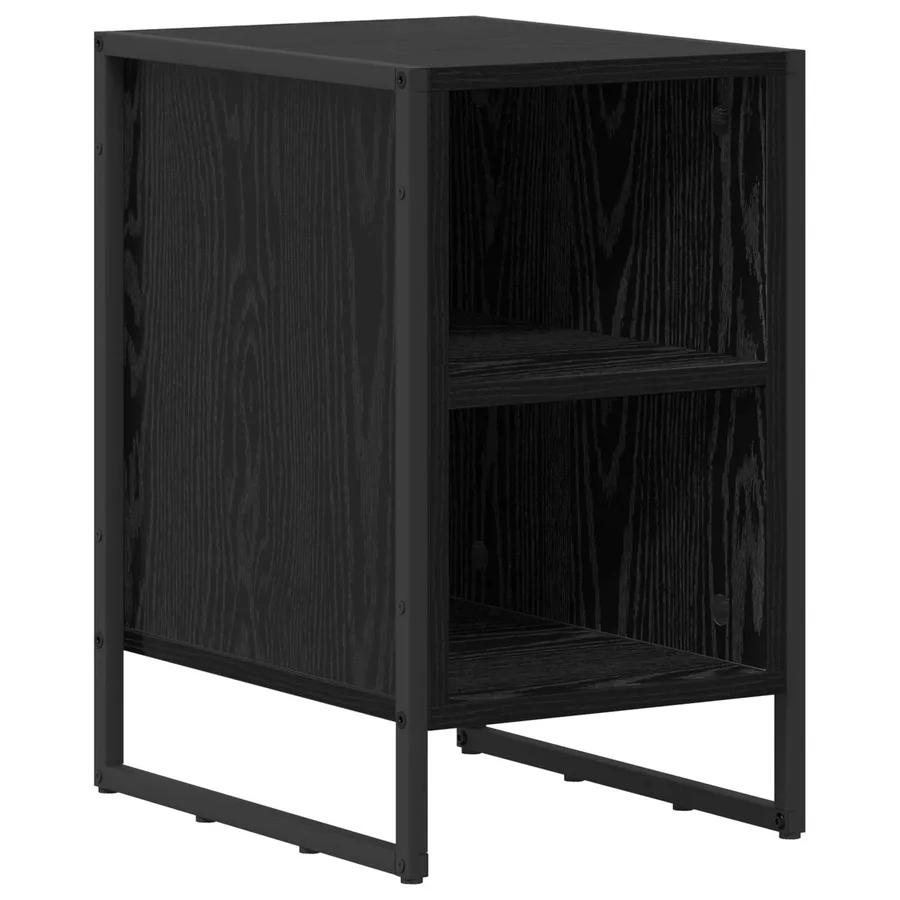 Table de chevet 2 pcs Chêne noir 39.5 x 30 x 50 cm - 5