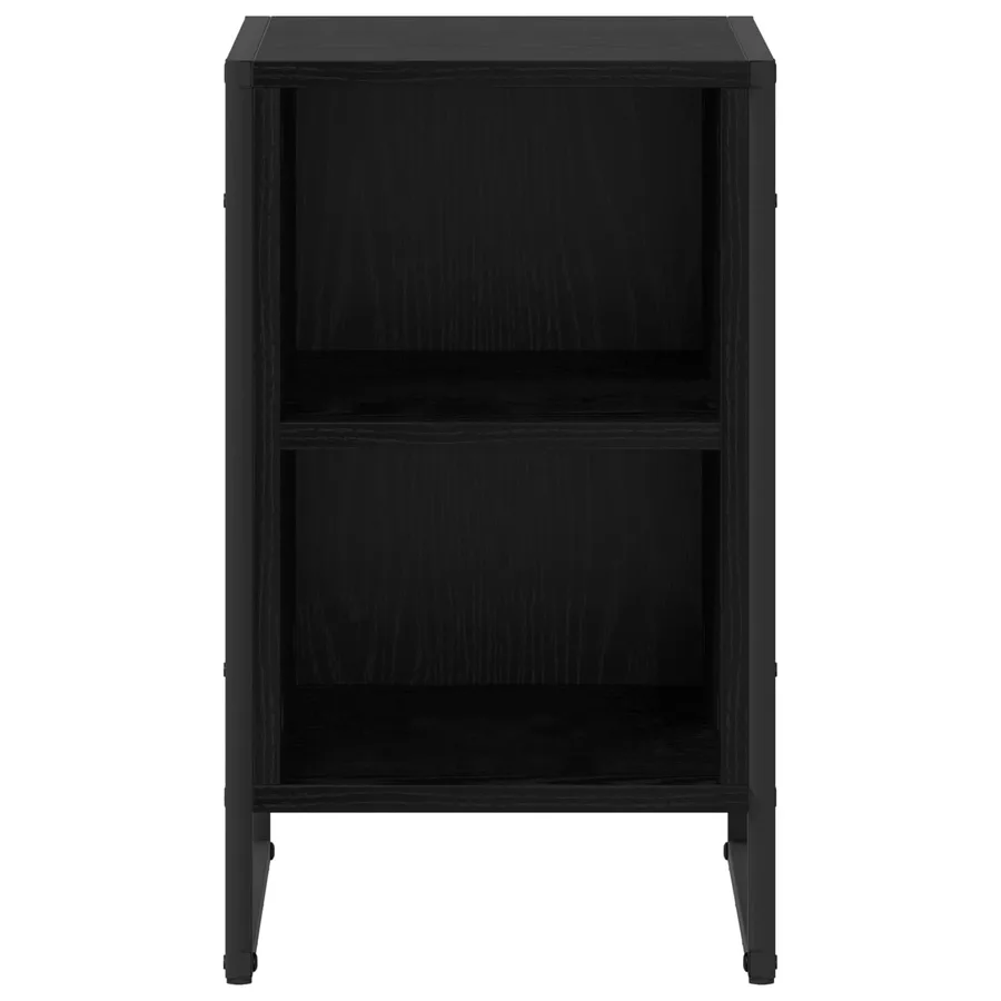 Table de chevet 2 pcs Chêne noir 39.5 x 30 x 50 cm - 6