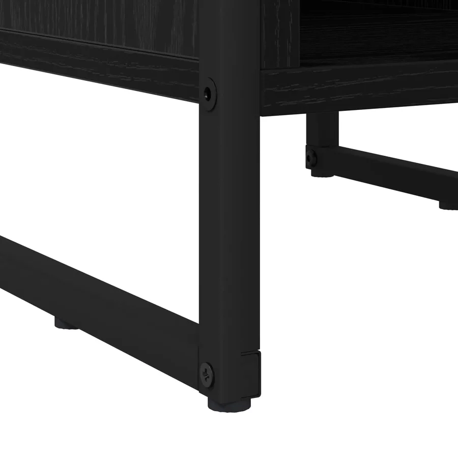 Table de chevet 2 pcs Chêne noir 39.5 x 30 x 50 cm - 8