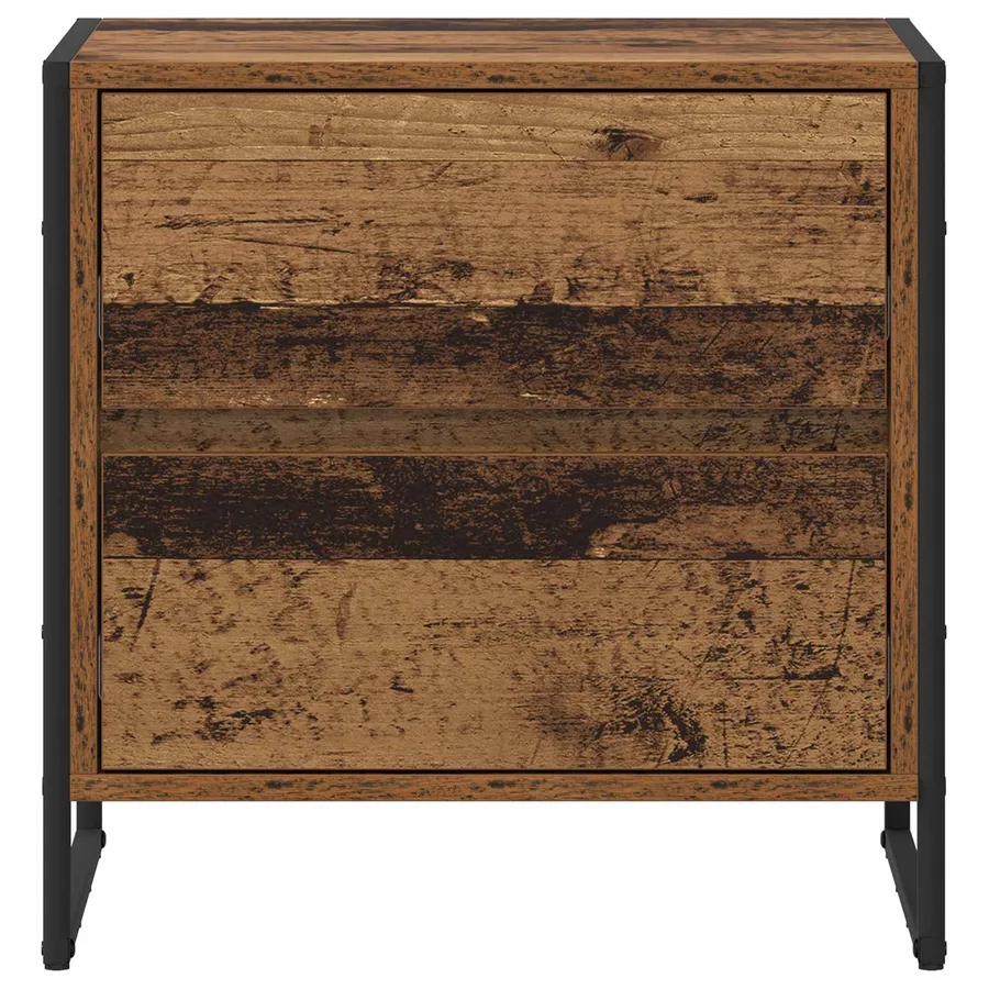 Table de chevet Bois Ancien 50 x 39,5 x 50 cm Bois d'ingénierie - 5