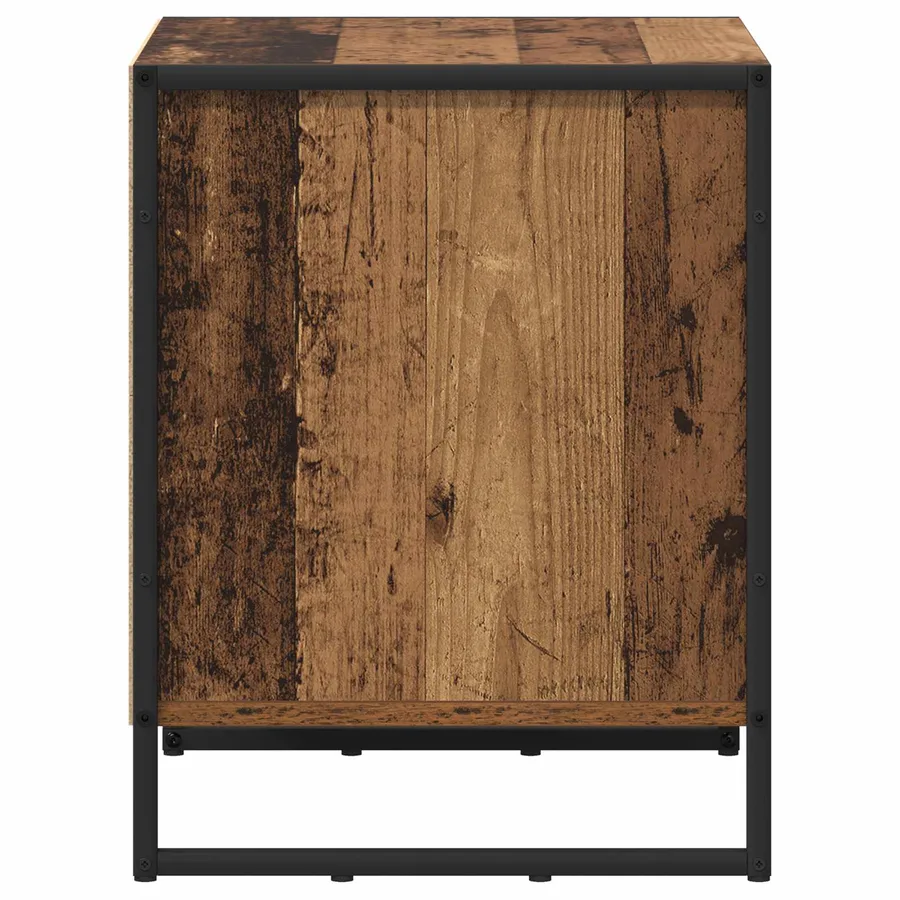 Table de chevet Bois Ancien 50 x 39,5 x 50 cm Bois d'ingénierie - 6