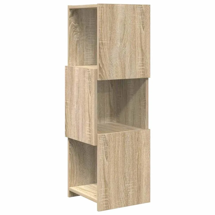 Meuble d'angle Chêne Sonoma 30,5x30x95cm Bois d'ingénierie - 2