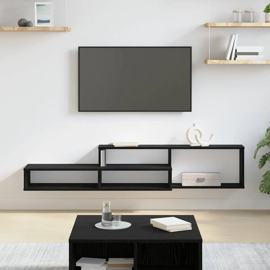 SupportmuralpourTV 150x25x28,5cm Bois d'ingénierie