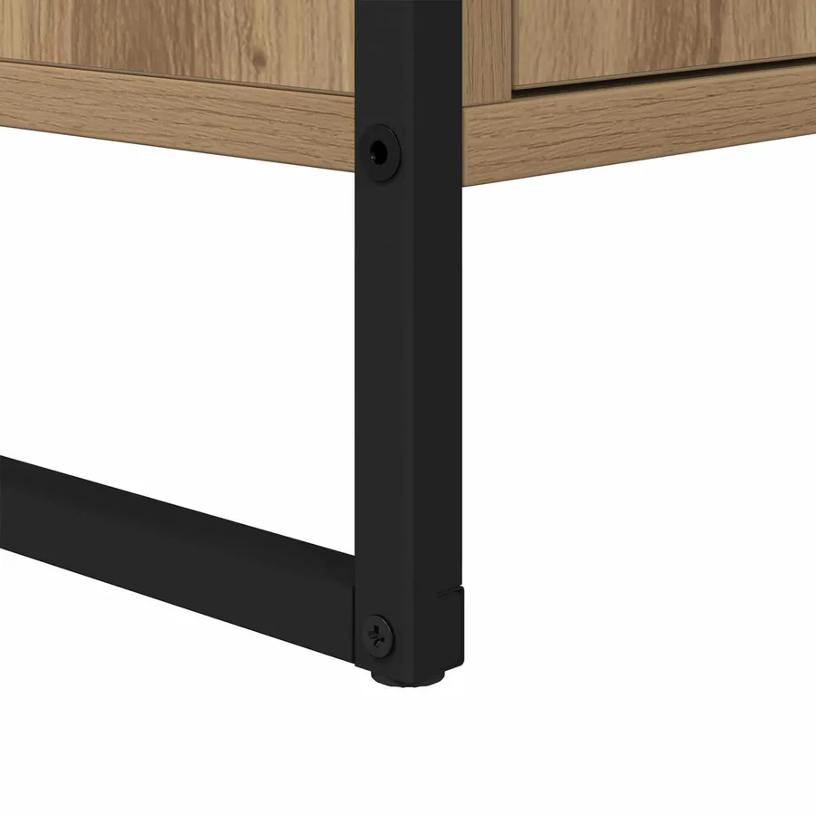 Cabinet de salle de bain Chêne artisan 90 x 30 x 60 cm - 11