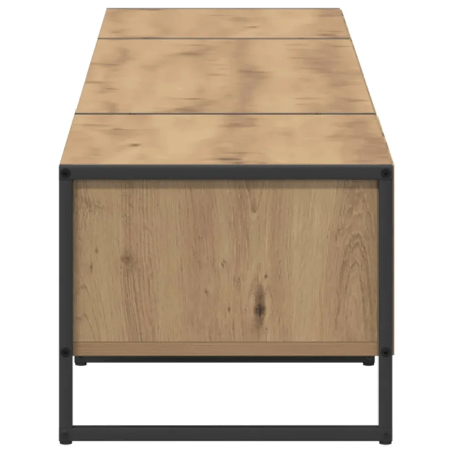 Meuble TV 170,5 x 36 x 30,5 cm Chêne artisan Bois d'ingénierie - 6