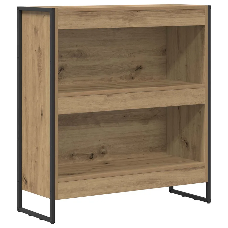 Bibliothèque 80 x 30 x 86,5 cm Bois d'ingénierie Chêne artisan - 2