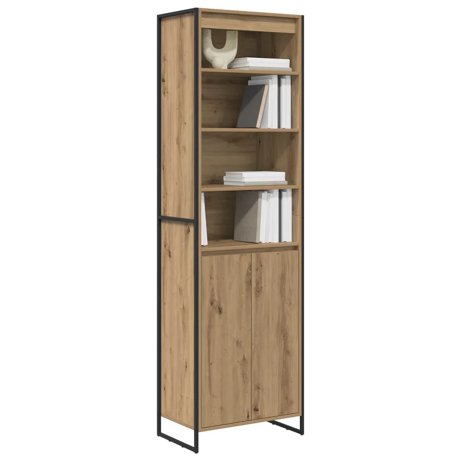 Armoires Hautes Chêne artisan 60 x 36 x 200 cm - 3
