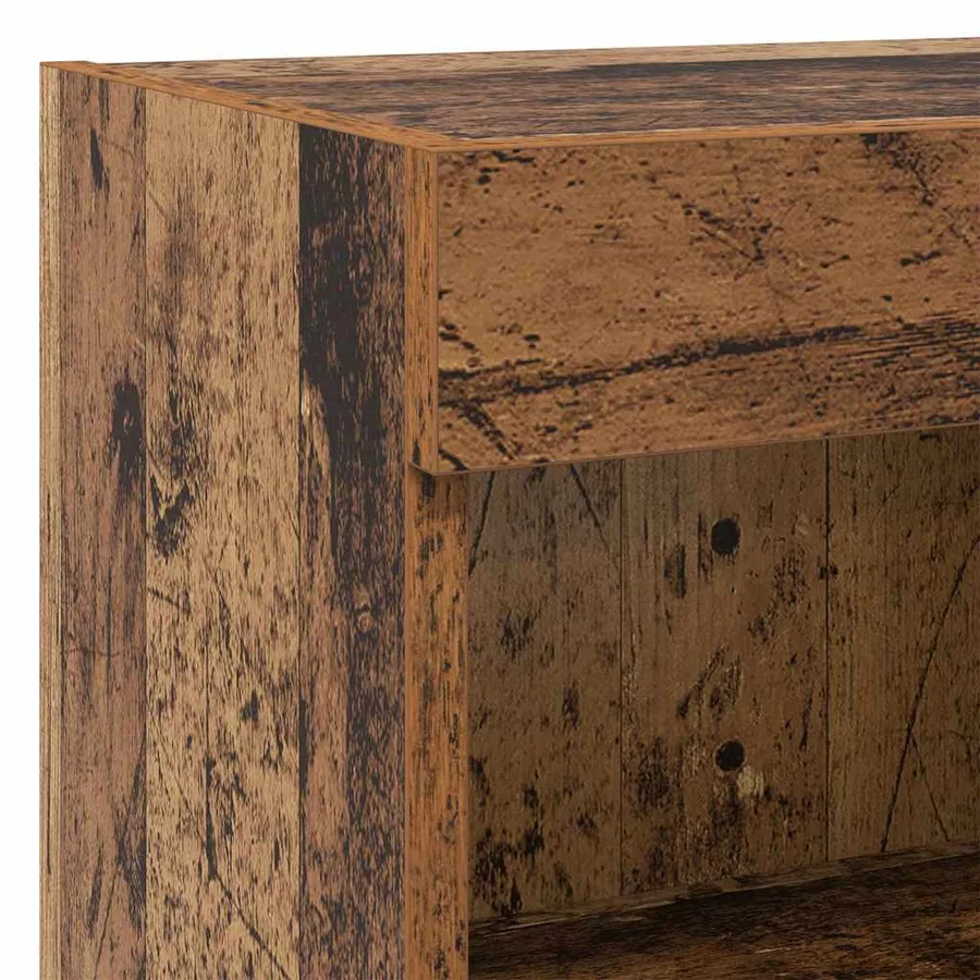 Ensemble de meuble TV mural 5 pcs Bois ancien Bois d'ingénierie - 11