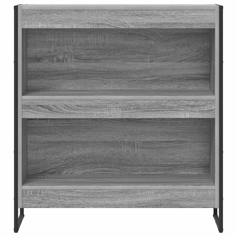 Bibliothèque Gris Sonoma 80 x 30 x 86,5 cm Bois d'ingénierie - 5