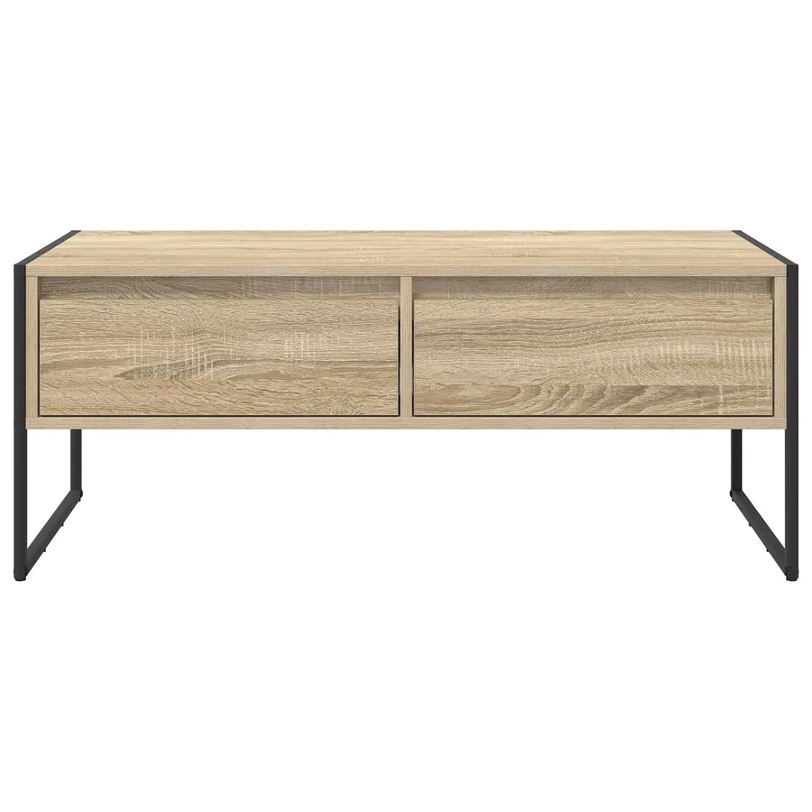 Table basse Sonoma 100 x 46 x 40 cm Bois d'ingénierie - 6