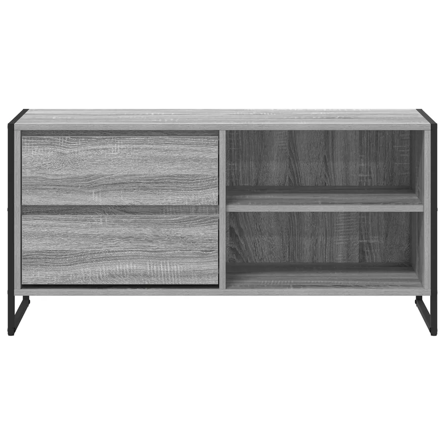 Meuble TV Gris Sonoma 100 x 36 x 49,5 cm Bois d'ingénierie - 6
