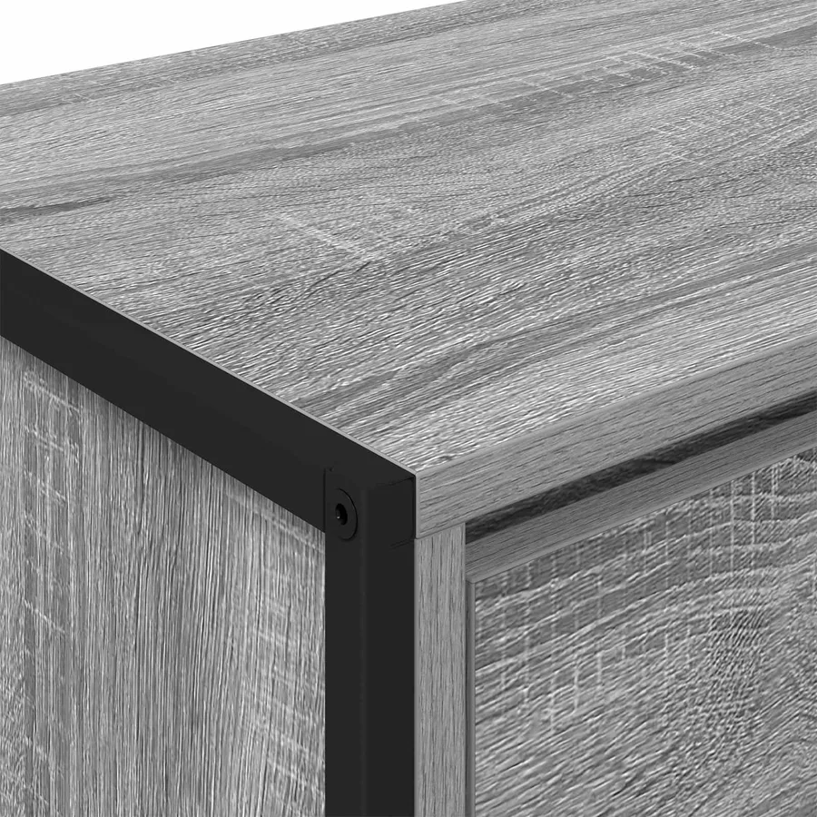 Meuble TV Gris Sonoma 100 x 36 x 49,5 cm Bois d'ingénierie - 9