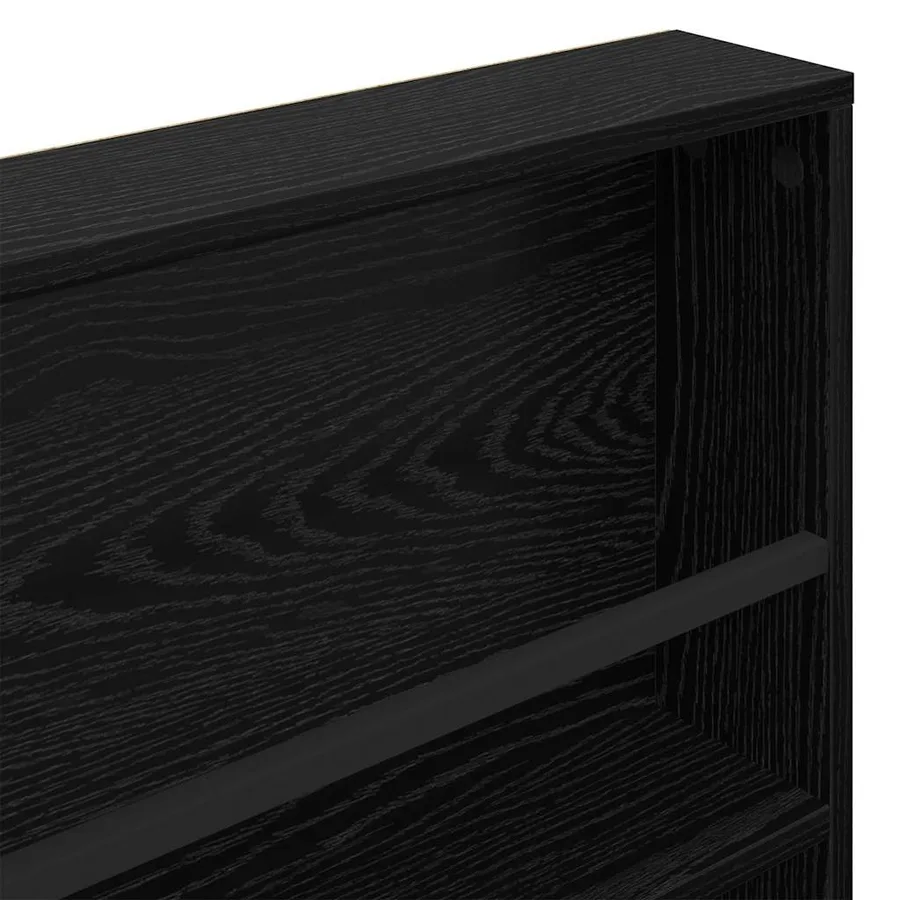 Étagère à magazines 2 pcs Chêne noir 100 x 12 x 70 cm - 9
