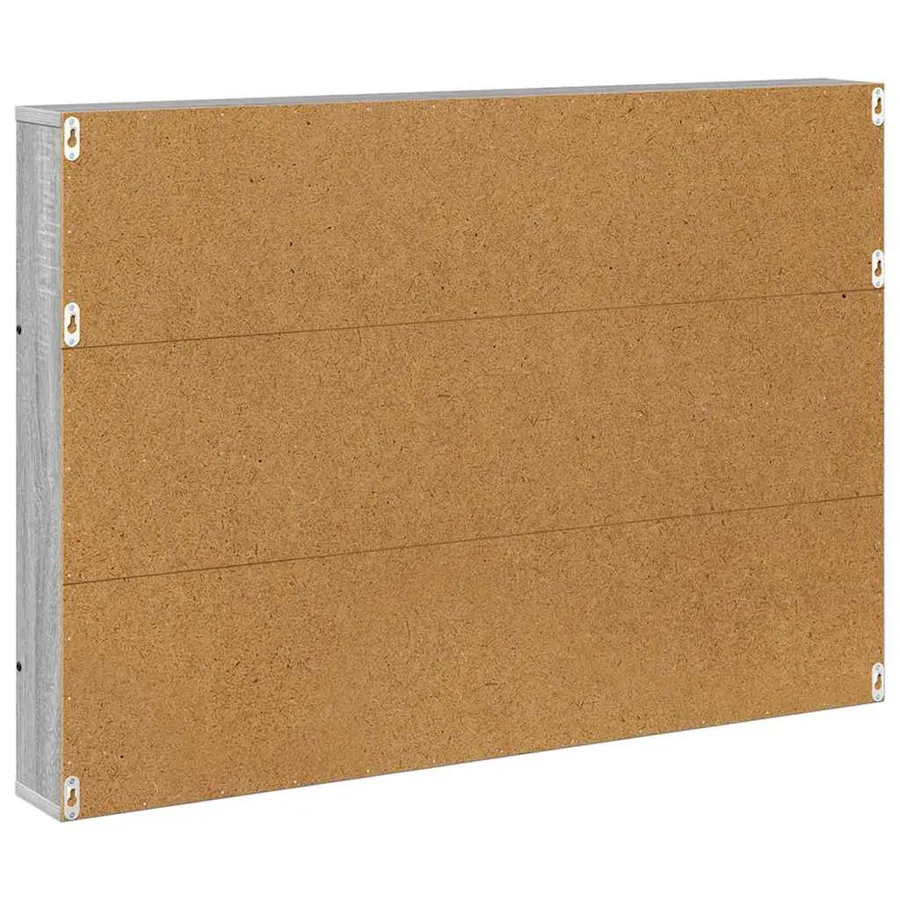 Étagère à magazines avec étagère Gris Sonoma 100 x 12 x 70 cm - 7