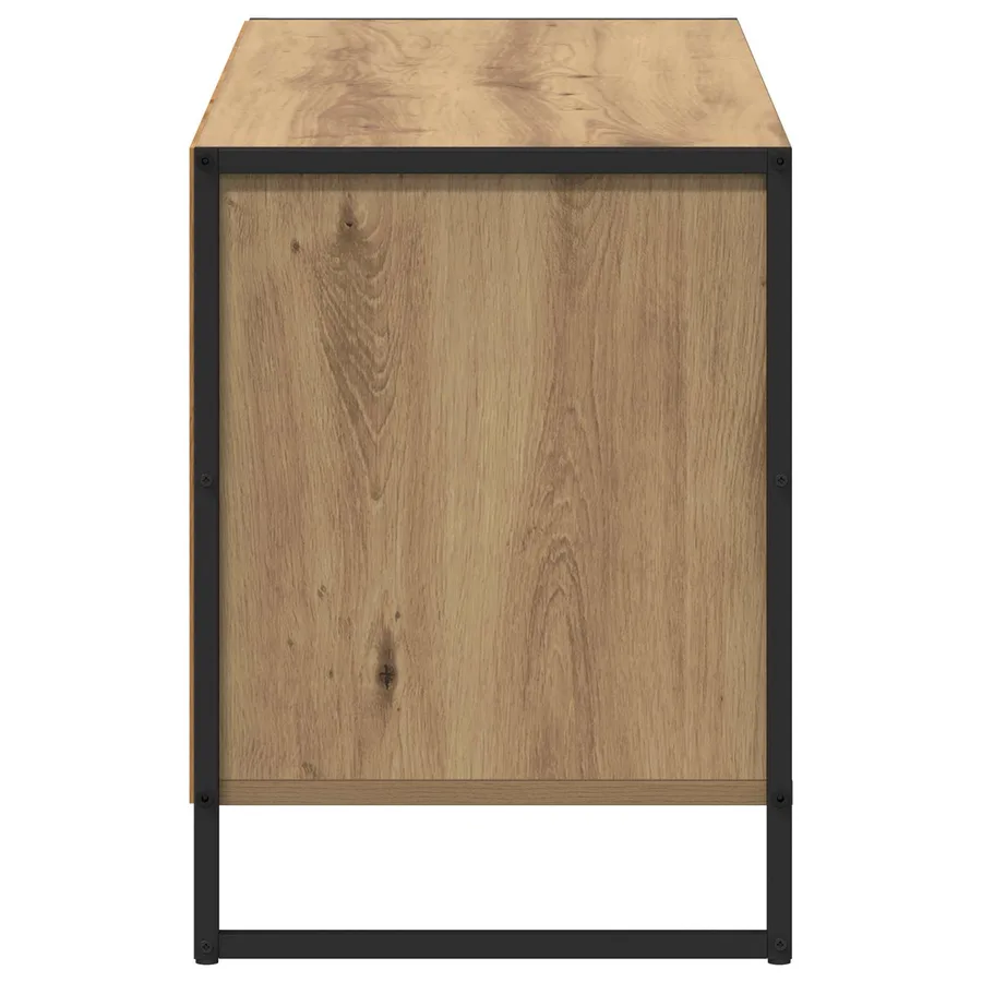 Meuble TV 100 x 36 x 49,5 cm Chêne artisan Bois d'ingénierie - 7