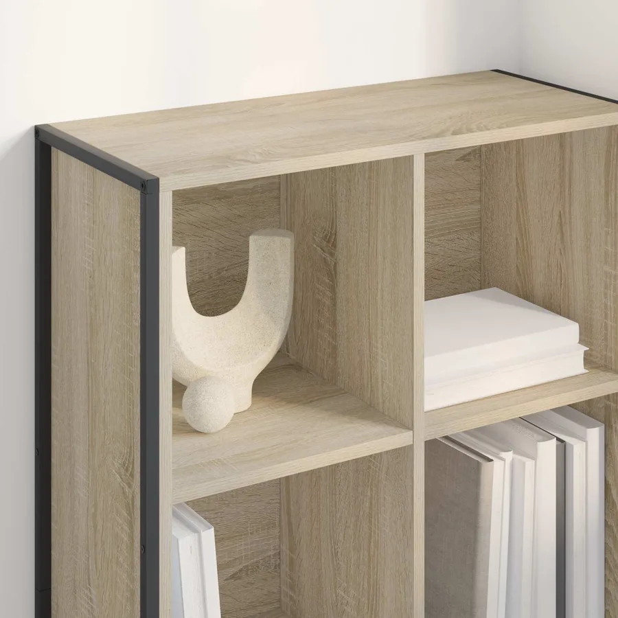 Bibliothèque Sonoma 99,5 x 30 x 108,5 cm Bois d'ingénierie - 4