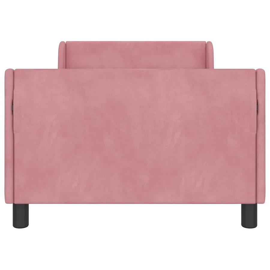 Cadre de lit pour enfants avec tête de lit Rose 90 x 200 cm - 5