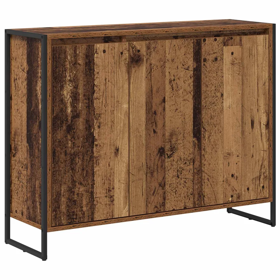 Meuble d'appoint Bois Ancien 96,5 x 30 x 75 cm - 2
