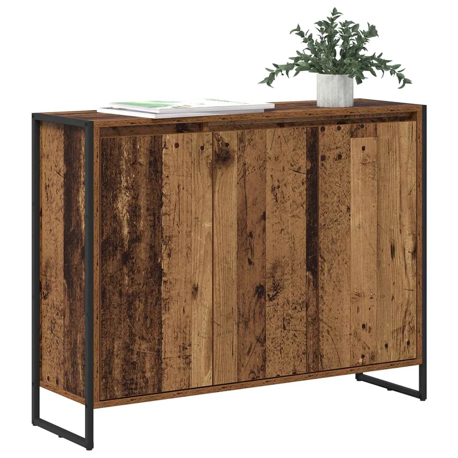 Meuble d'appoint Bois Ancien 96,5 x 30 x 75 cm - 3
