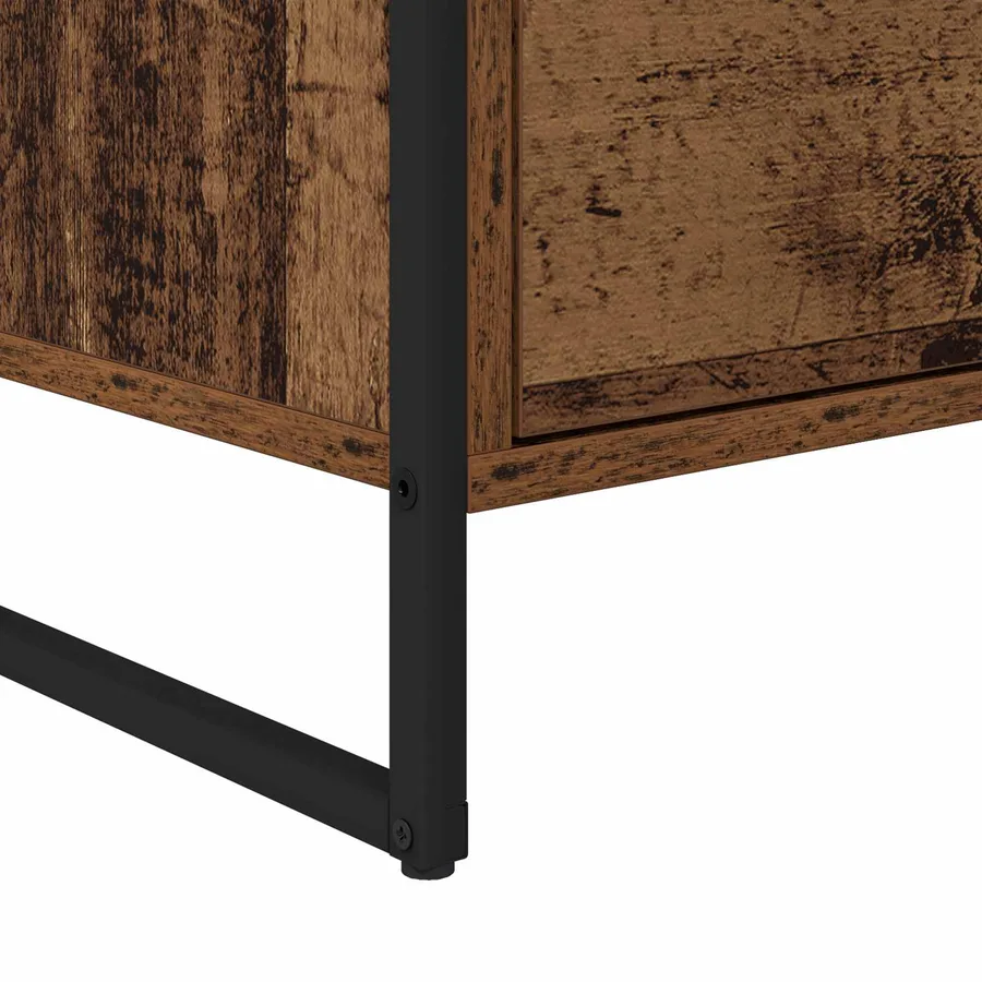 Meuble d'appoint Bois Ancien 96,5 x 30 x 75 cm - 8