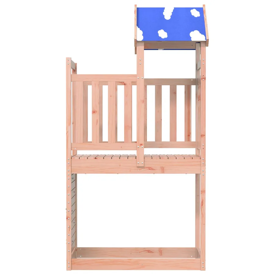 Tour de jeu Marron 110,5 x 52,5 x 215 cm Bois solide de Douglas - 3